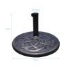 30lbs 18 Inches Heavy Duty Outdoor Patio Market Umbrella Base