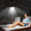 Patio Umbrella Lights 28 LEDS Cordless Pole Lamp Battery Operated Camping Tent Lights