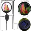 2pcs Fairy Solar Light Garden Decor; Fairy Decorative Garden LED Stake Lights For Walkway Yard Lawn Patio Garden Courtyard Waterproof Outdoor Stake Li