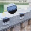 Changing Mode for Stairs Patio Solar Powered Light Outdoor Lamp